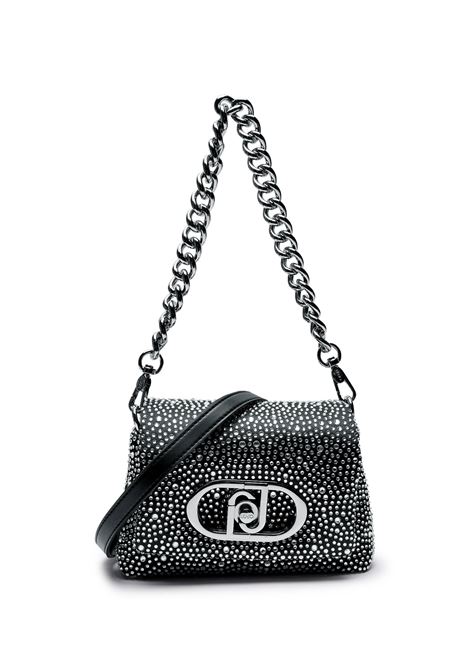 BORSA PICCOLA  A TRACOLLA LA PUFFY CON STRASS LIUJO ACCESSORI | Borsa | AA5269 T037422222